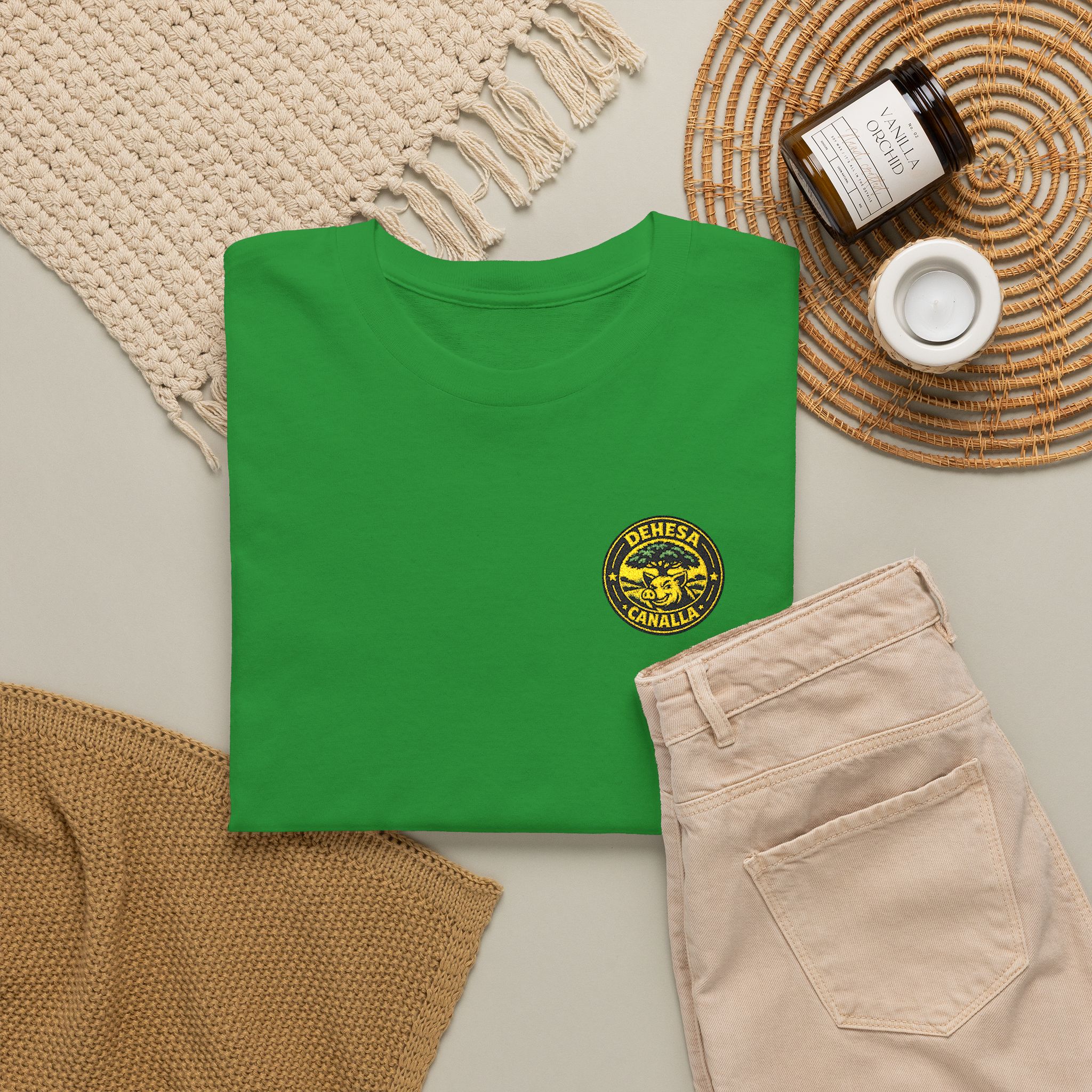 Camiseta unisex bordada Dehesa Canalla - Imagen 4