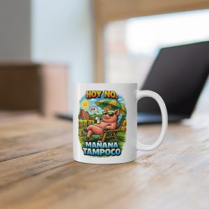 Taza de cerámica de 325 ml. - Hoy no, mañana tampoco