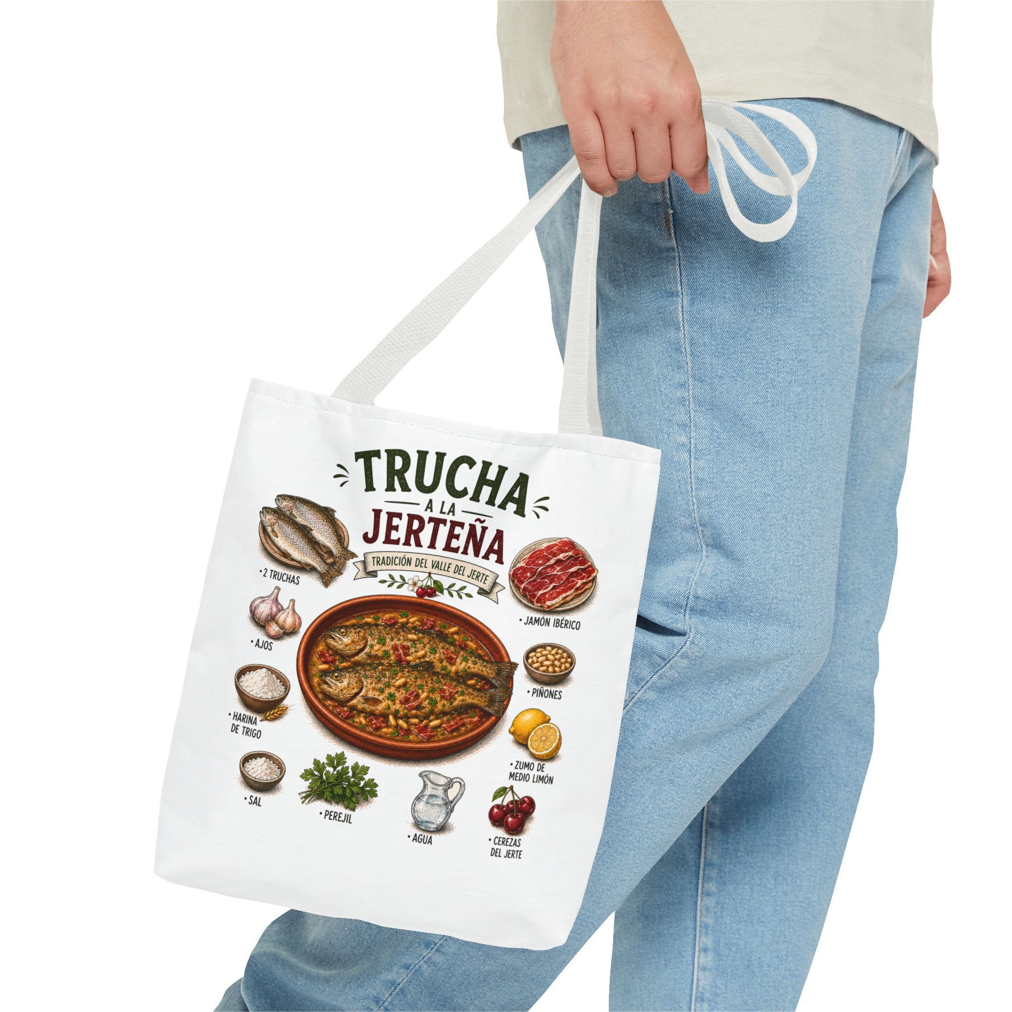 Talega con Ingredientes de Trucha a la Jerteña - Imagen 3