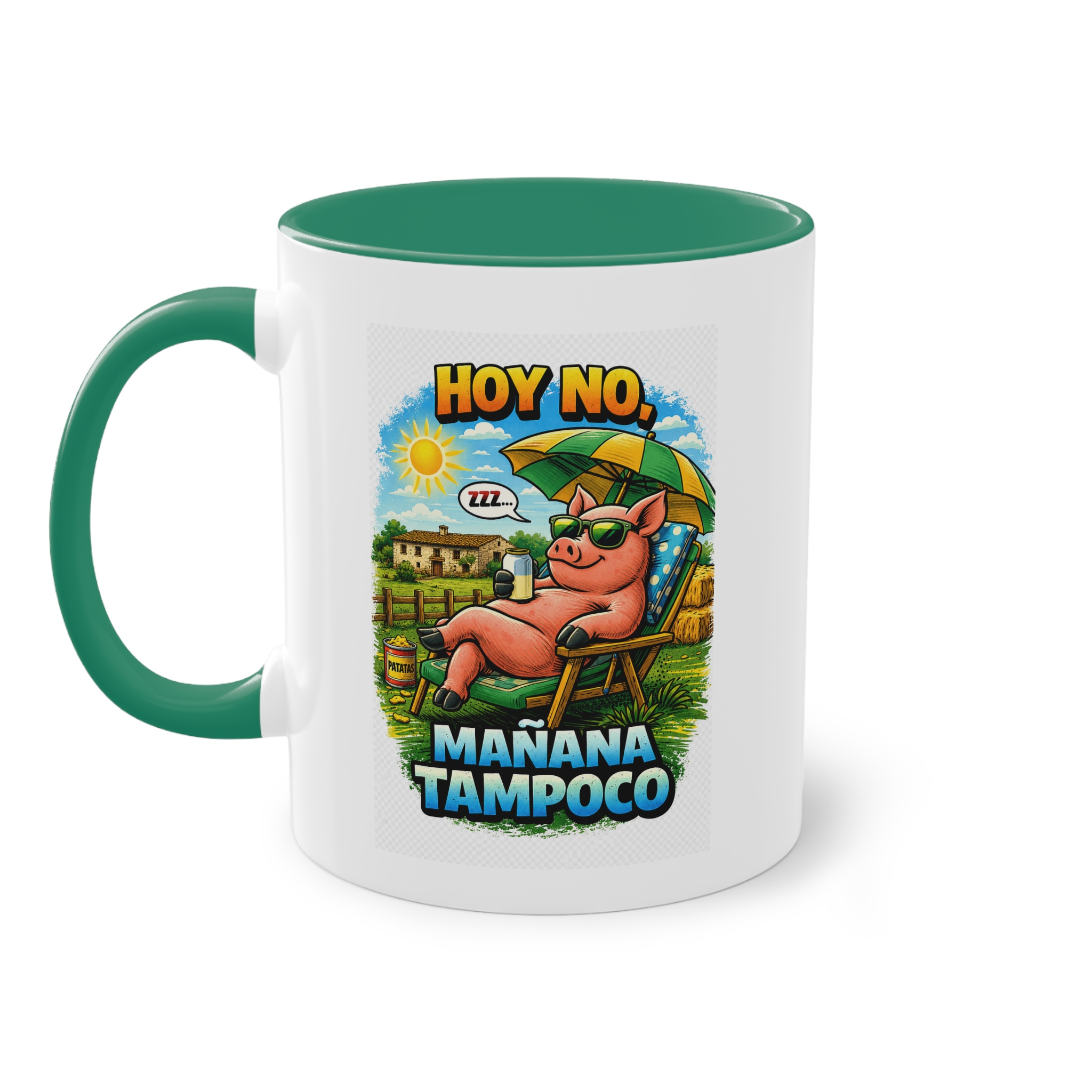 Taza de café 2 Tonos — Hoy no, mañana tampoco