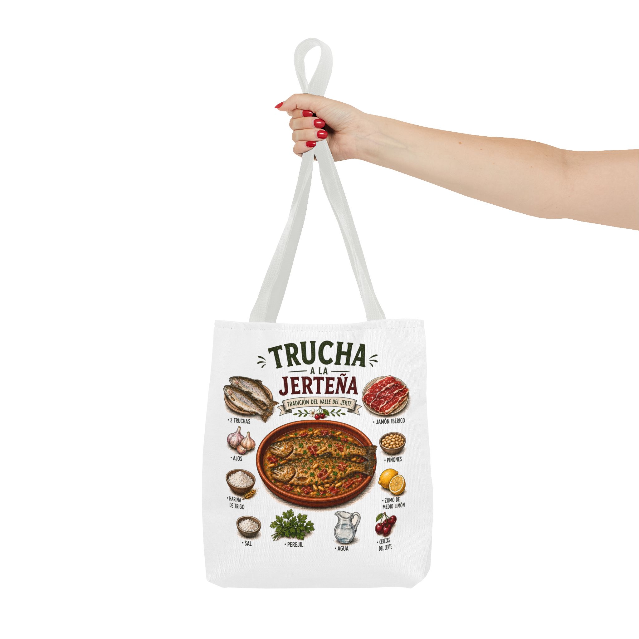 Talega con Ingredientes de Trucha a la Jerteña - Imagen 4