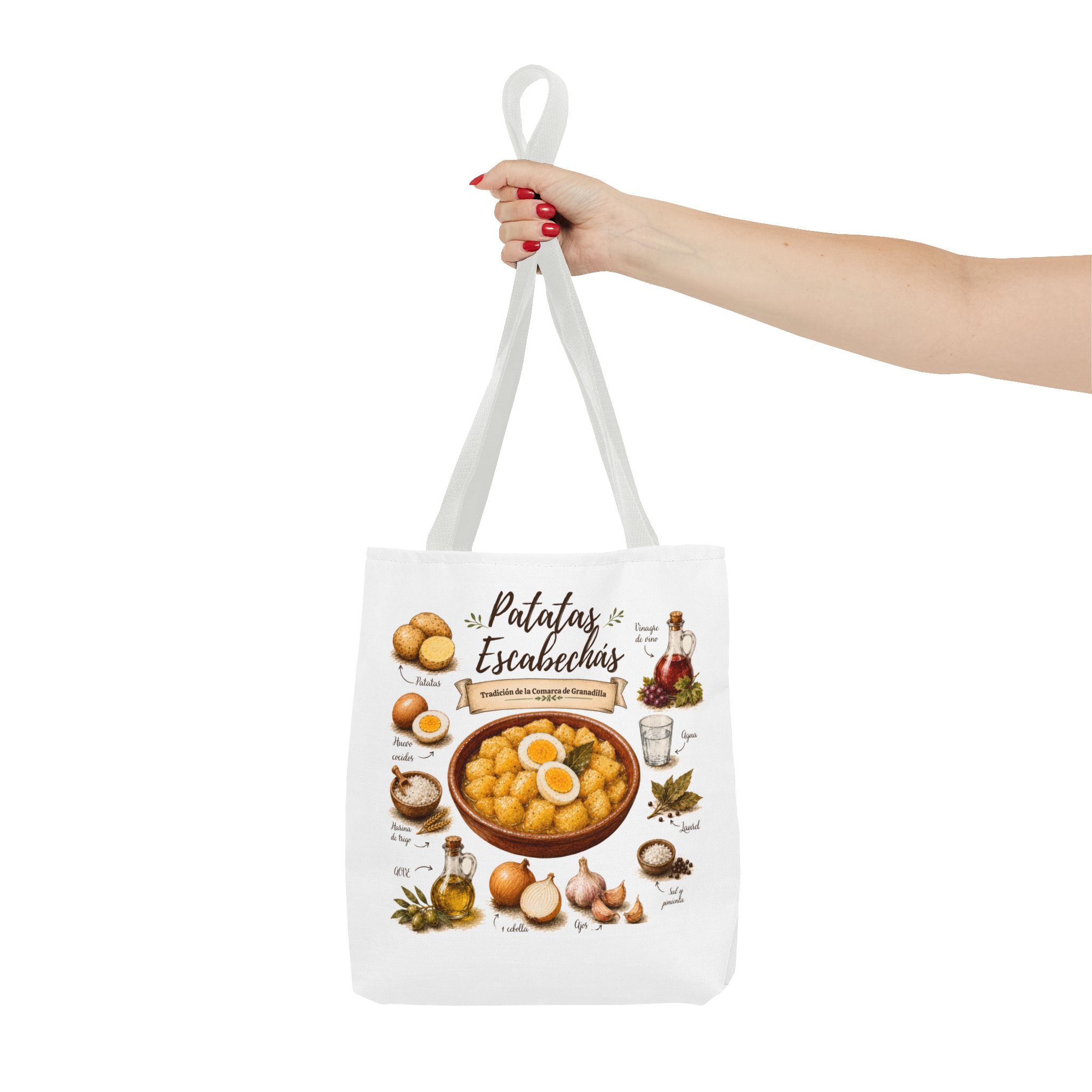 Talega con Ingredientes de Patatas Escabechás - Imagen 4