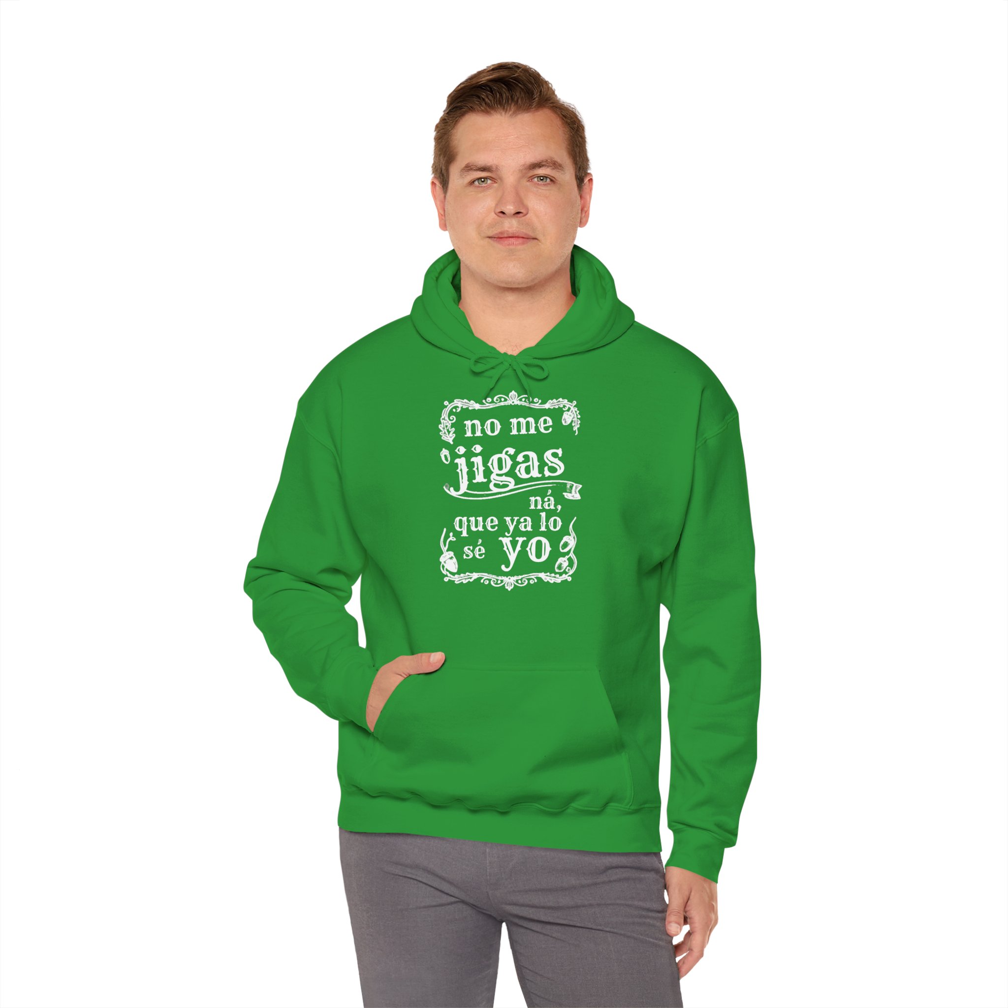 Sudadera extremeña “No me jigas ná, que ya lo sé yo” - Imagen 4