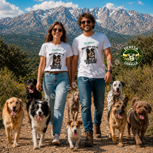 Colección "La Pandilla" - El listo es el perro | Camiseta humor original unisex | Humor rural extremeño 100% algodón