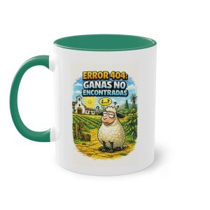 Taza de café 2 Tonos — Error 404: Ganas no encontradas