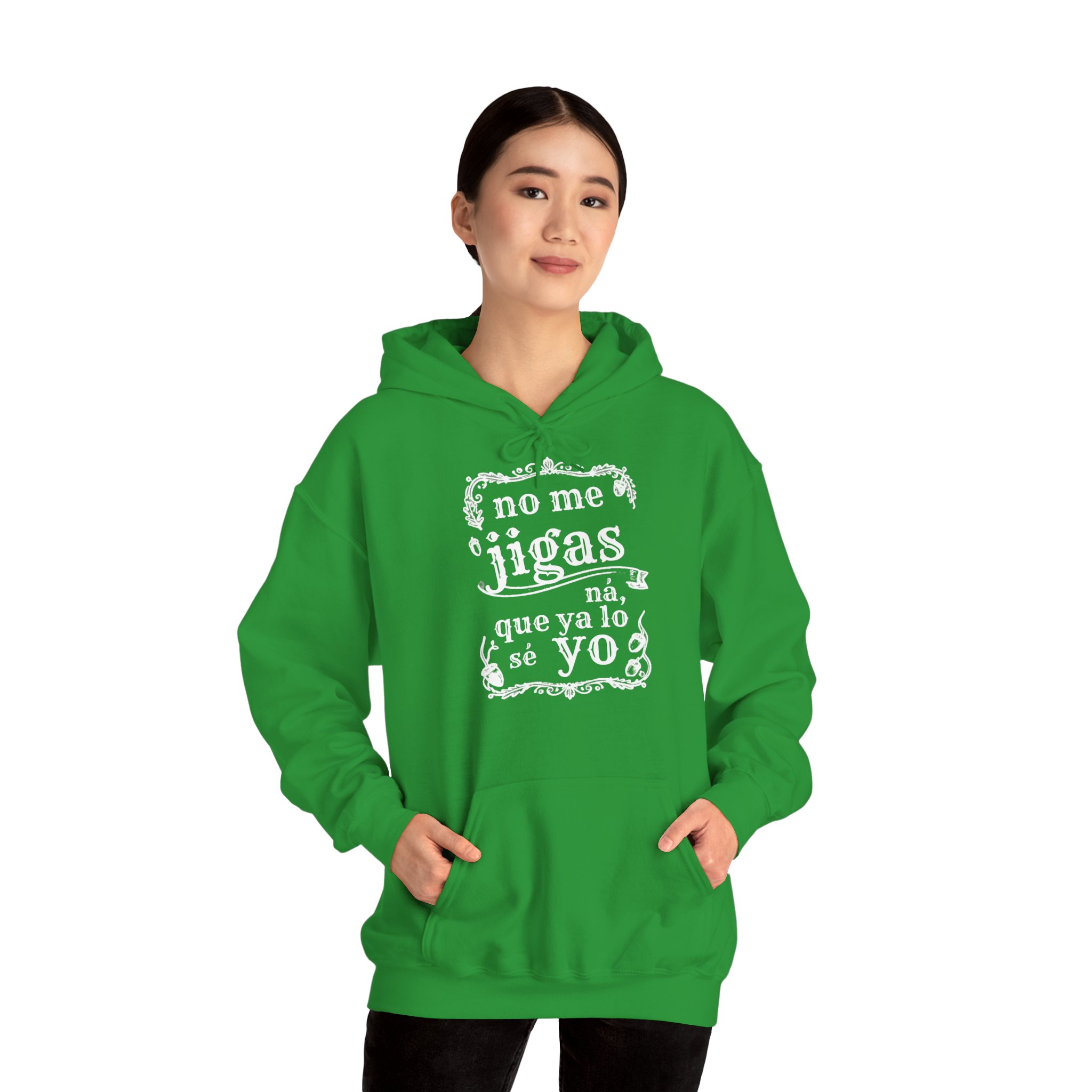 Sudadera extremeña “No me jigas ná, que ya lo sé yo” - Imagen 3